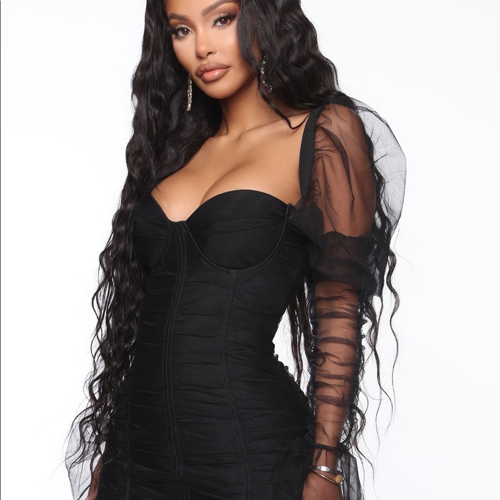 Who has this dress on 1x or 2x